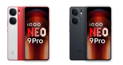 iQOO 为 iQOO Neo 9 Pro 提供 18 个月保修