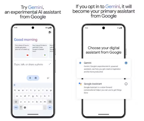 谷歌的 Gemini Assistant 很快就能播放第三方应用程序的音乐